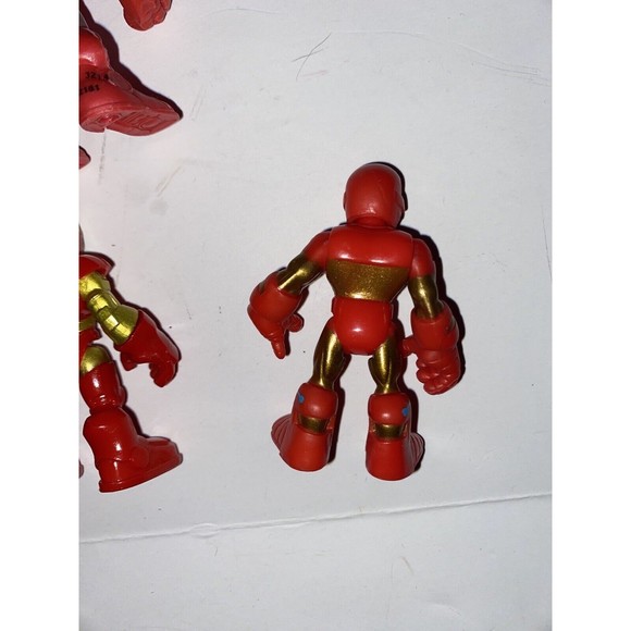 Marvel Playskool Heroes Lot Iron Man Mark Hall Armor Classic Silver Centurion - Picture 11 of 15